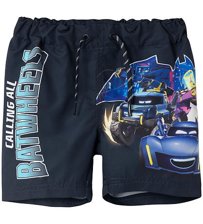 Name It Swim Shorts - NmmMicco Batwheels - Dark Sapphire