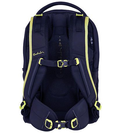 Satch School Backpack - Pack - Toxic Yellow