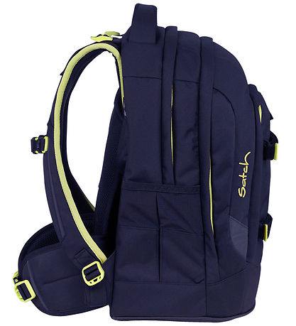 Satch School Backpack - Pack - Toxic Yellow
