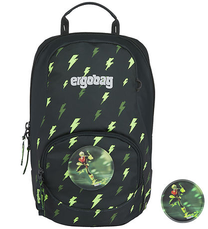 Ergobag Leikskóla bakpoki - Auðveldur Stór - Vasaljós