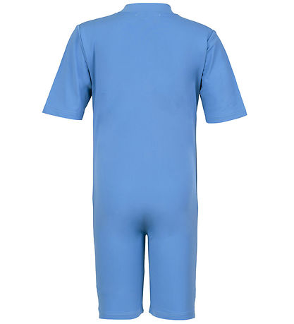 Petit Crabe Coverall Swimsuit - Noe - UV50+ - Cornflower