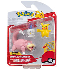 Figurine Jouet Pokémon - 3 Pack - Battle Figure - Pikachu/Ralent Figurine Jouet Pokémon - 3 Pack - Battle Figure - Pikachu/Ralent