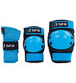 SFR Schutzset - Youth Ramp Triple Pad Set - Schwarz/Blau SFR Schutzset - Youth Ramp Triple Pad Set - Schwarz/Blau