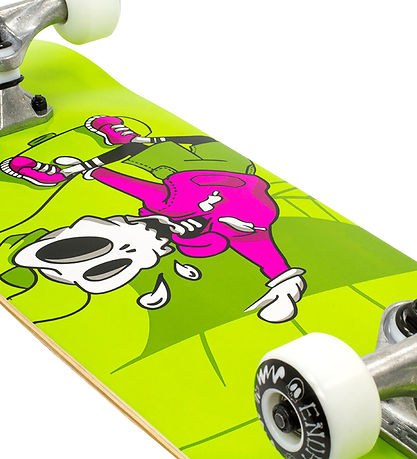 Enuff Skateboard - 7.25'' - Skully Mini Complete - Green Enuff Skateboard - 7.25'' - Skully Mini Complete - Green