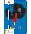 LEGO® Notebook w. Gel Pen - Imagine LEGO® Notebook w. Gel Pen - Imagine