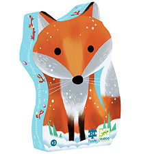 Djeco Jigsaw Puzzle - 24 Bricks - Ginger Petit Renard Djeco Jigsaw Puzzle - 24 Bricks - Ginger Petit Renard