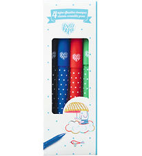 Marqueurs de Couleur Djeco - 4 Classic+ Stylos effaçables Marqueurs de Couleur Djeco - 4 Classic+ Stylos effaçables