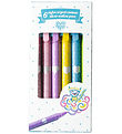 Djeco Colour Markers - 6 Silver Outline Pens Djeco Colour Markers - 6 Silver Outline Pens