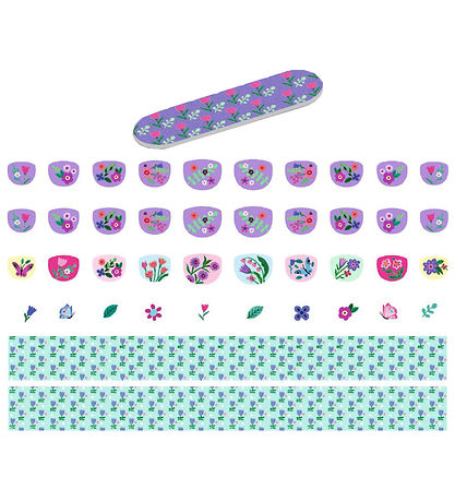 Djeco Nagels Stickers - 120 stk - Klein Fleur