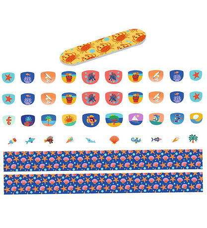 Djeco Nails Stickers - 120 pcs - Mediterranean