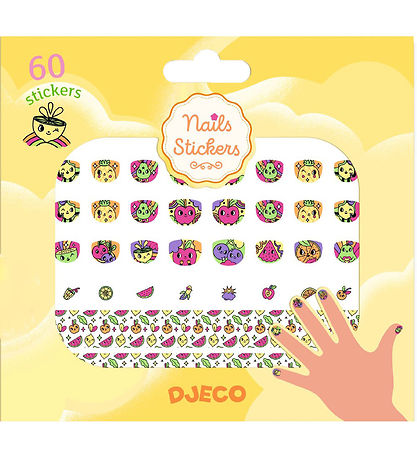 Djeco Nagels Stickers - 120 stk - Boost Djeco Nagels Stickers - 120 stk - Boost