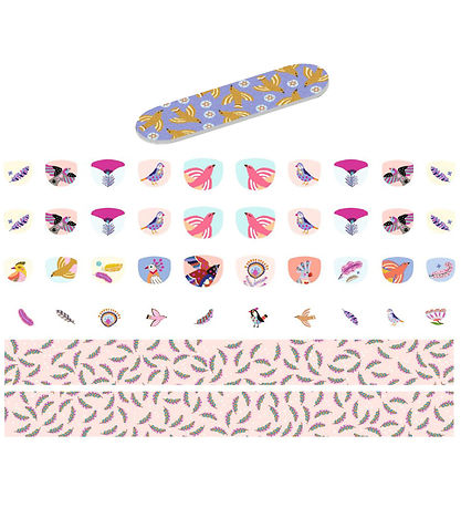 Clous Autocollants Djeco - 120 pièces - Feathers
