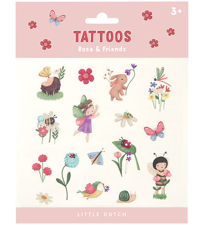 Tatouages Little Dutch - Rose et Friends Tatouages Little Dutch - Rose et Friends
