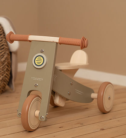 Draisienne Little Dutch - Bois - Olive Draisienne Little Dutch - Bois - Olive