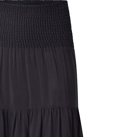 Hound Skirt - Maxi Smock - Black