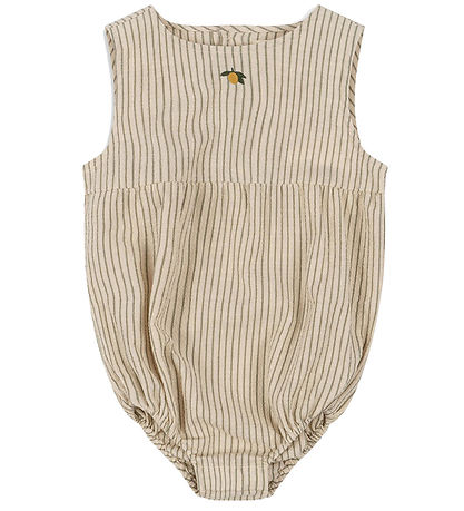 Konges Sløjd Summer Romper - Elliot - Tea Stripe Konges Sløjd Summer Romper - Elliot - Tea Stripe
