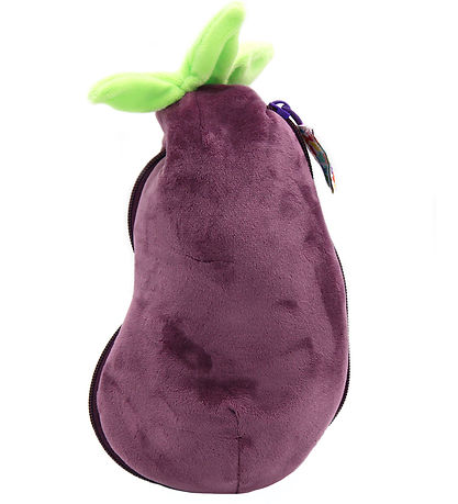 Flipetz Soft Toy - Velvet The Elephant Eggplant - 20 cm