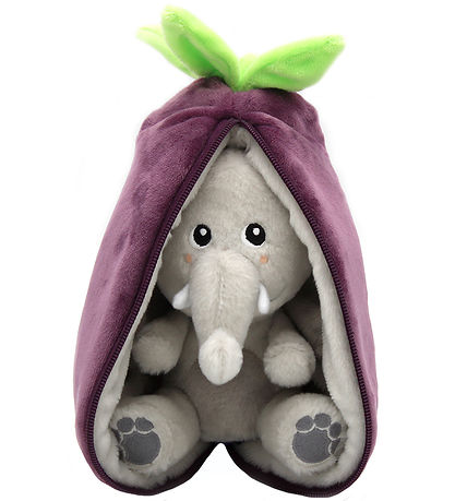 Flipetz 봉제인형 - 벨벳 더 엘리펀트 가지 - 20cm Flipetz 봉제인형 - 벨벳 더 엘리펀트 가지 - 20cm