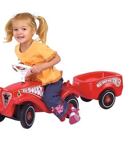 BIG Bobby Car Trailer - Red