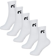 Name It Sokker - Noos - NknLaris - 5-pack - Bright White Name It Sokker - Noos - NknLaris - 5-pack - Bright White