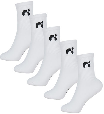 Chaussettes Name It - Noos - NknLaris - 5 Pack - Bright White