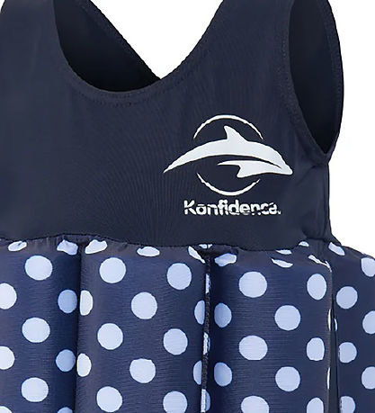 Konfidence Swimsuit - UV40+ - Navy/Polka Konfidence Swimsuit - UV40+ - Navy/Polka