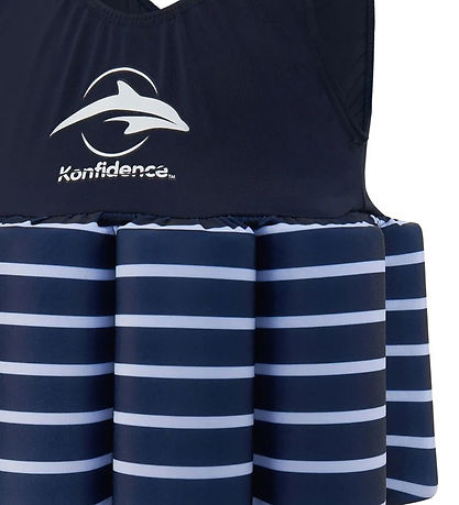 Konfidence Sundföt - UV40+ - Dökkblátt Blue/Breton