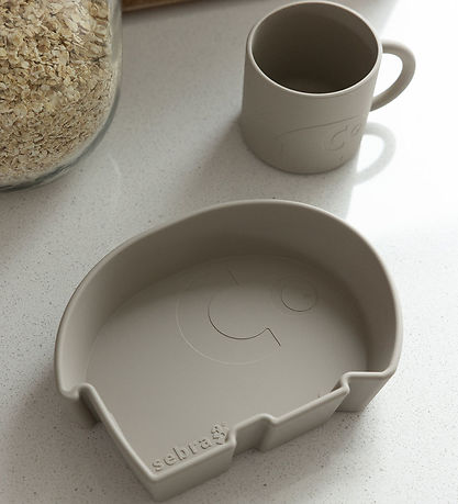Sebra Bowl - Silicone - Fanto - Jetty Beige Sebra Bowl - Silicone - Fanto - Jetty Beige