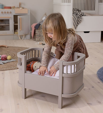 Sebra Dukkeseng - m. Madrass - Brygge Beige