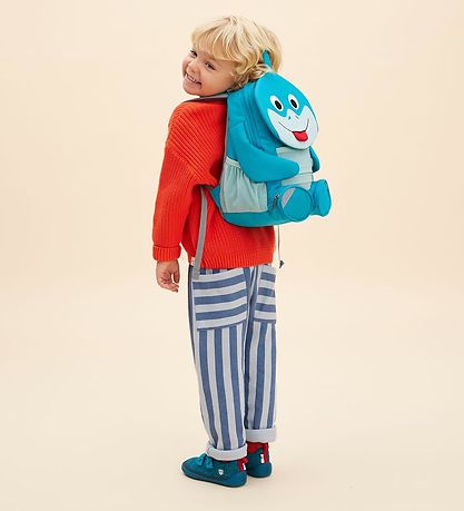 Affenzahn Backpack - Large - Friend Shark - Blue