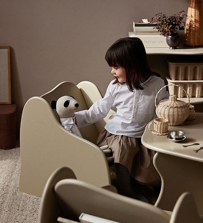 ferm Living Tea-Set - Rattan - Natual ferm Living Tea-Set - Rattan - Natual