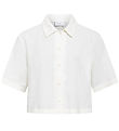 Grunt Shirt - Lusi - Viscose/Linen - White