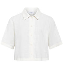 Grunt Shirt - Lusi - Viscose/Linen - White Grunt Shirt - Lusi - Viscose/Linen - White