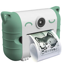 Kidywolf Camera w. Printer - Kidyprint - Camera Green Kidywolf Camera w. Printer - Kidyprint - Camera Green