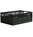 Boîte Pliante Made Crate - Maxi - 48x33x17,5 cm - Lavé Black Swe