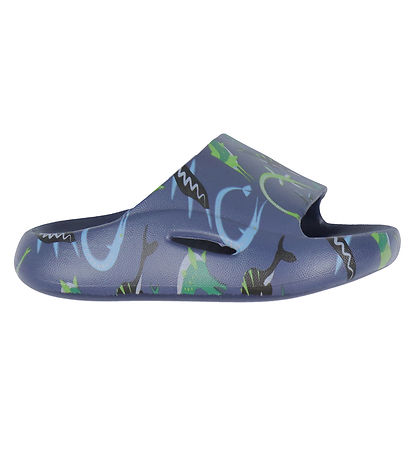 BECO Flip Flops - Ocean Dinos - Blue