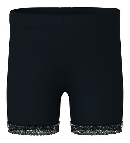 Name It Bicycle Shorts - NmfVista - Black w. Lace