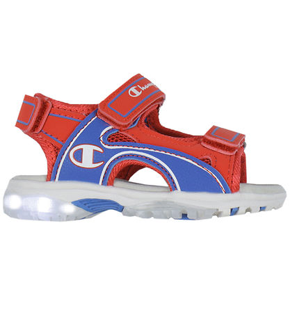 Champion Sandalen m. Licht - Wave B TD - Blauw/Rood