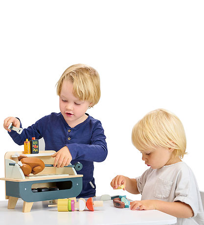 Tender Leaf Wooden Toy - BBQ Grill Set