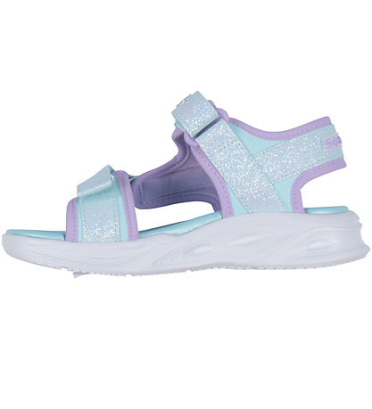 Skechers Sandalen m. Licht - Sola Glow - Light Blue Lavender