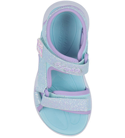 Skechers Sandalen m. Licht - Sola Glow - Light Blue Lavender