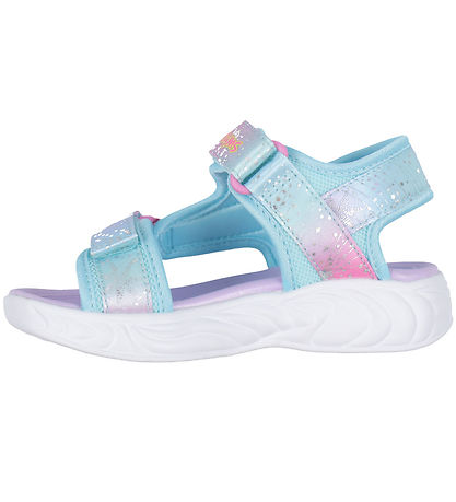 Skechers Sandals w. Lights - Unicorn Dreams - Purple Multicolour