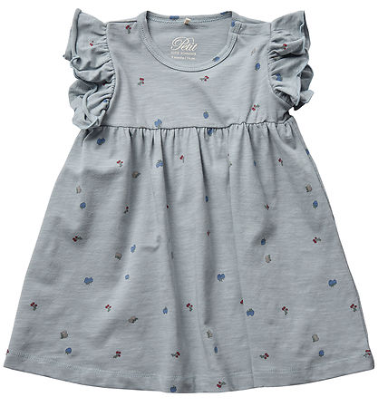 Sofie Schnoor Dress - Dusty Blue Sofie Schnoor Dress - Dusty Blue