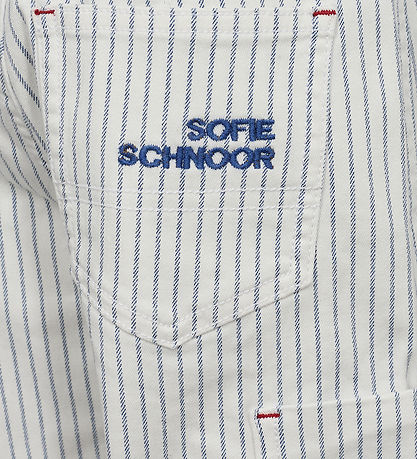 Sofie Schnoor Trousers - Blue Striped
