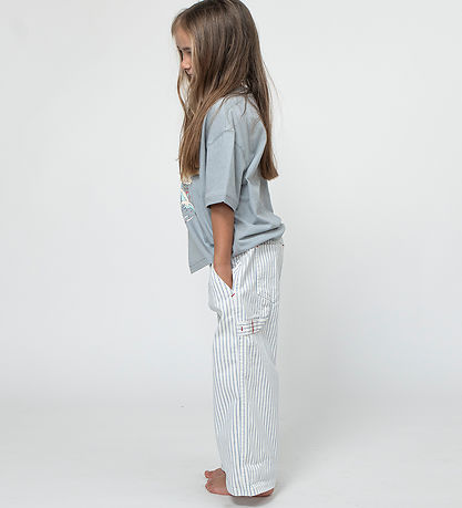 Sofie Schnoor Trousers - Blue Striped