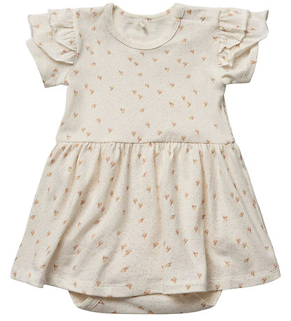 Sofie Schnoor Bodysuit w. Skirt s/s - Antique White