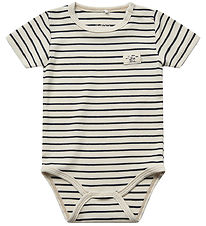 Sofie Schnoor Bodysuit k/æ - Cotton/Viscose - Dark Blue