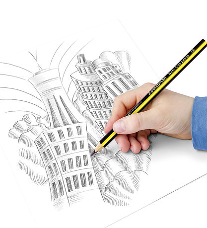 Staedtler Pennor m. Tillbehör - Noris Jumbo - HB - 6 st.