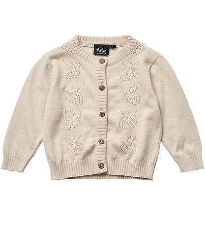 Sofie Schnoor Neuletakki - Neulottu - Henny - Antique White