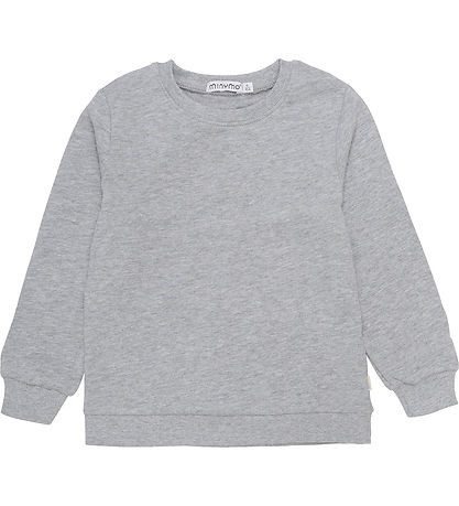Minymo Sweatshirt - 2-pack - Grijsmelange Minymo Sweatshirt - 2-pack - Grijsmelange